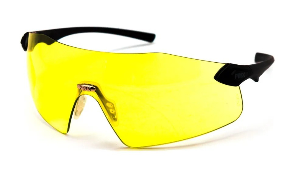 Очки баллистические PMX ShootWalker G-5530ST Anti-fog Желтые 89%