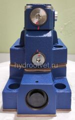 DA20-2-5X/315-17 - Разгрузочный предохранительный клапан Ду25 с давлением настройки до 315 бар, с разностью срабатывания в 17%, внешний дренаж - нет