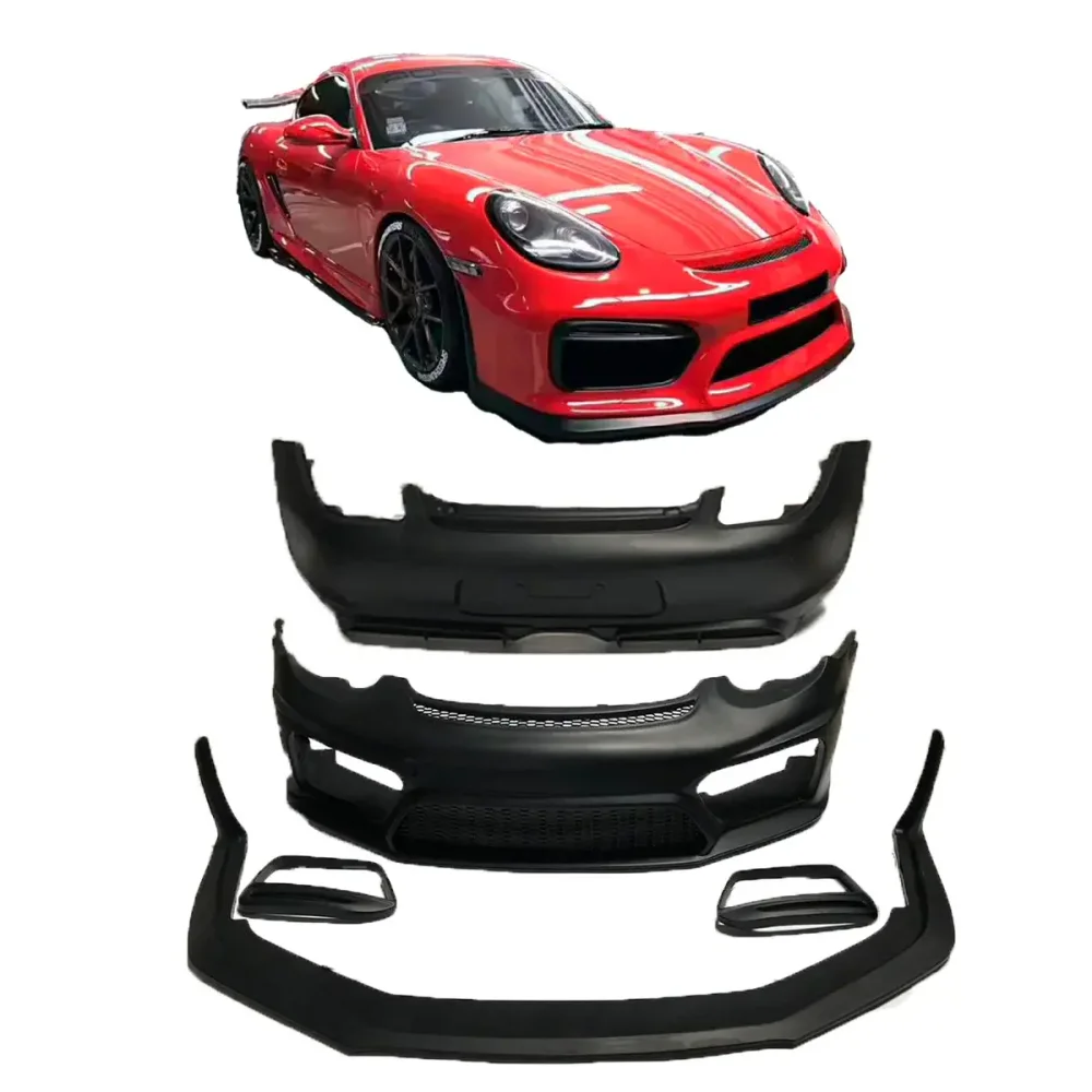Обвес переделка в 981 GT4 для Porsche Cayman 987.2 2009-2013 Порше