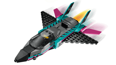 Конструктор LEGO City 60489 Jet vs. Car
