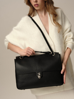 Кожаная сумка Bianca DBR 31440 черный