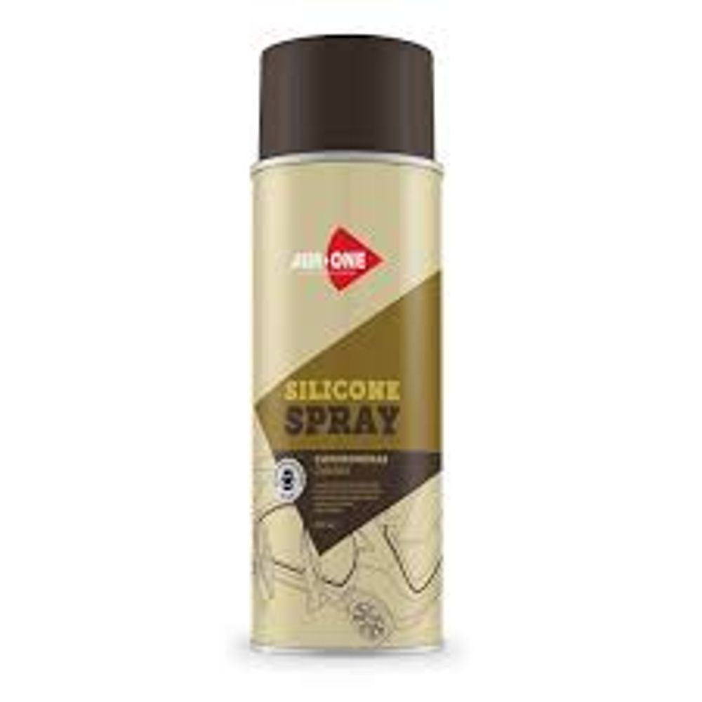 Силиконовая смазка AIM-ONE 450 мл (аэрозоль). SILICONE SPRAY 450ML AD-200