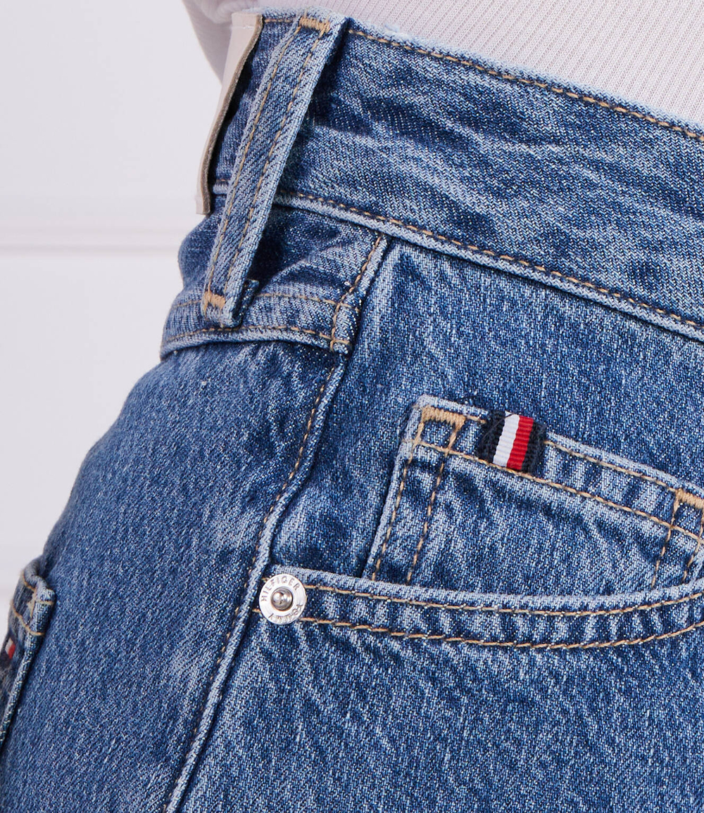 Шорты DNM FLARE SHORT HW JUNE Tommy Hilfiger - темно-синий(WW0WW38124)