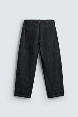 ZARA ДЖИНСЫ ЧИНОС BARREL FIT, ИНДИГО