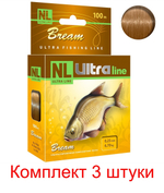Полиэстровая леска NL ULTRA BREAM летняя 0,18 мм 1 шт