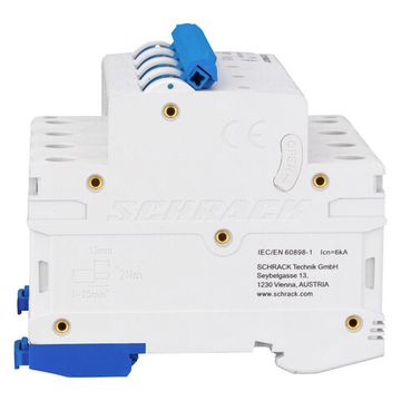 Автоматический выключатель Schrack Technik 3P+N C 6A 6kA Amparo AM617806--