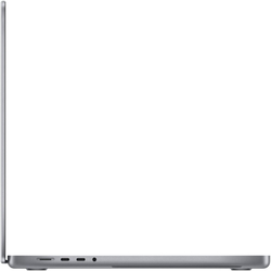 Ноутбук Apple MacBook Pro A2485, 16.2", Apple M1 Max 10 core 32ГБ, 1ТБ SSD, Mac OS, MK1A3B/A, серый космос