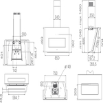 ELICA BLOOM-S WH/A/85-PRF0164490A
