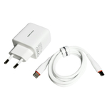Сетевое зар. устр. Keephone Mixeed KP-EB008 1C 45W Gan с кабелем Type-C на Type-C белое