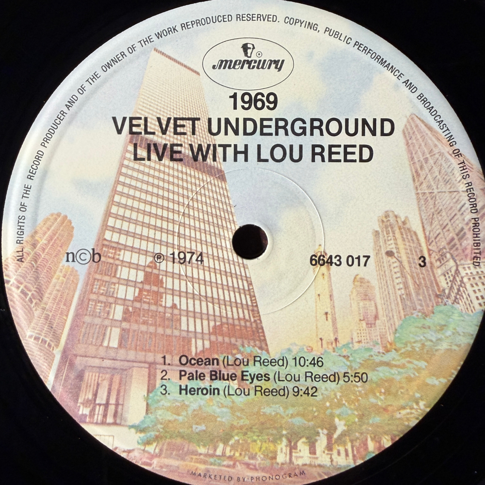 The Velvet Underground ‎– 1969 Velvet Underground Live With Lou Reed 2LP (Скандинавия 1981г.)