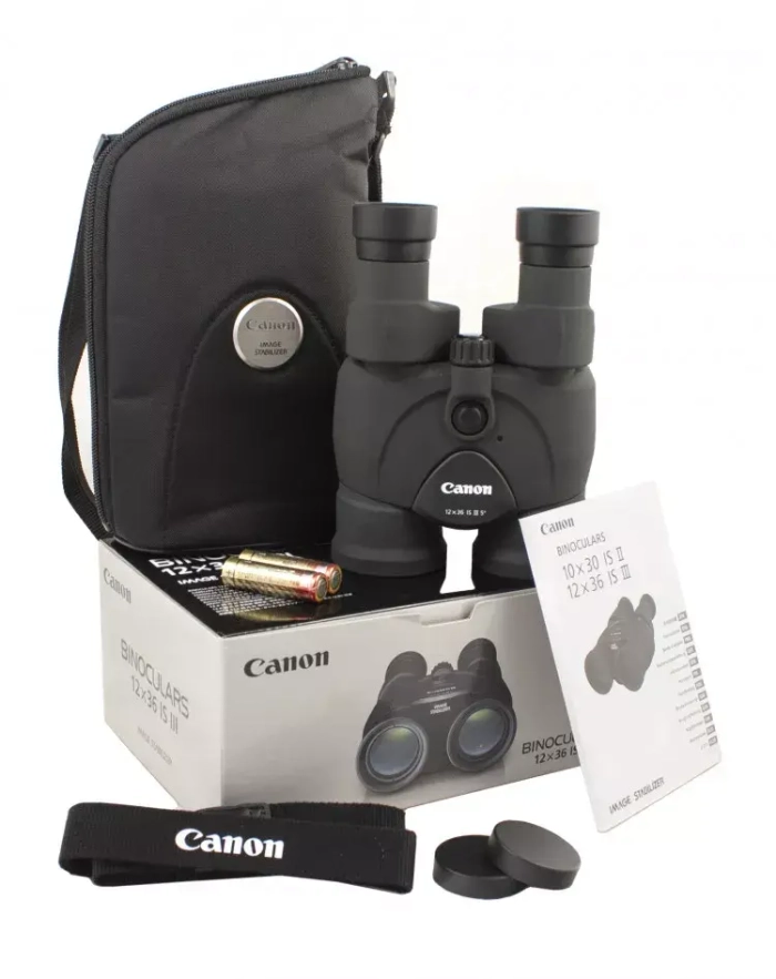 Бинокль Canon 12x36 IS III