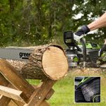 Цепная пила аккумуляторная Greenworks OCS800, 82V, 5,0 кВт, 50 см, бесщеточная, с АКБ 5Ач и ЗУ (2009707UB)