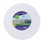 Холст на подрамнике BRAUBERG ART CLASSIC, 40см, грунт, круг, 45%хлоп., 55%лен, среднее зерно, 190648