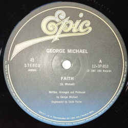 Винтажная виниловая пластинка LP George Michael Faith (Japan 1987) (Obi) Maxi Single