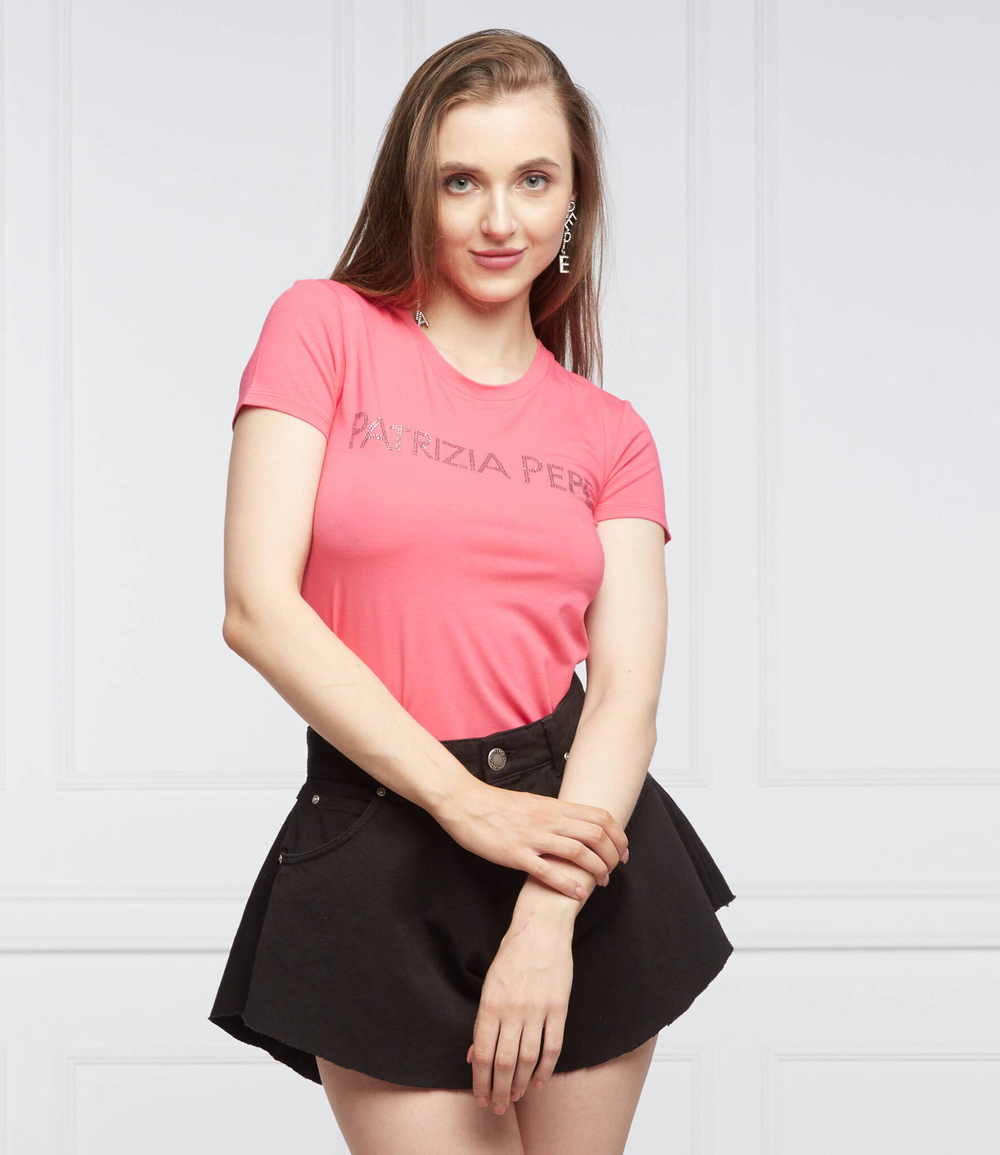 футболка magliat Patrizia Pepe - розовый(8M1419 J013)