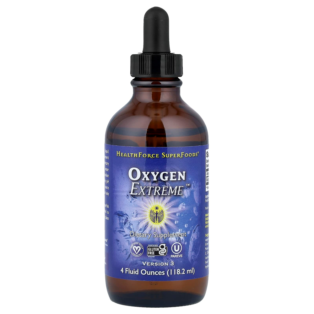 HealthForce Superfoods, Oxygen Extreme™, 118,2 мл (4 жидк. унции)