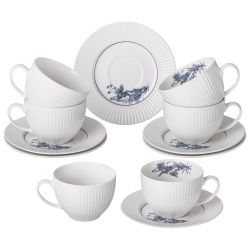 ЧАЙНЫЙ НАБОР LEFARD "ROYAL BLUE" НА 6 ПЕР. 12 ПР. 270 МЛ (КОР=4НАБ.)