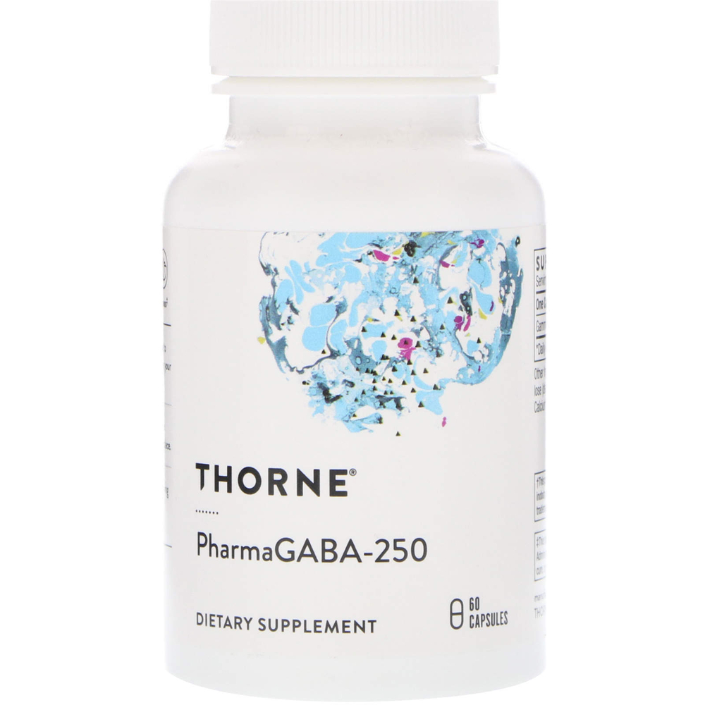 Thorne PharmaGABA-250, 60 caps.