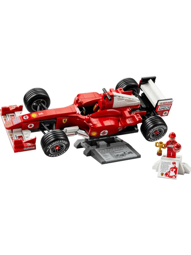 Конструктор Icons 11375 Ferrari F2004 и Михаэль Шумахер