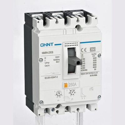 Выключатель автоматический NM8N-250HVC TM 3п 100А 36кА с рег. термомаг. расцеп. (R) CHINT 367764