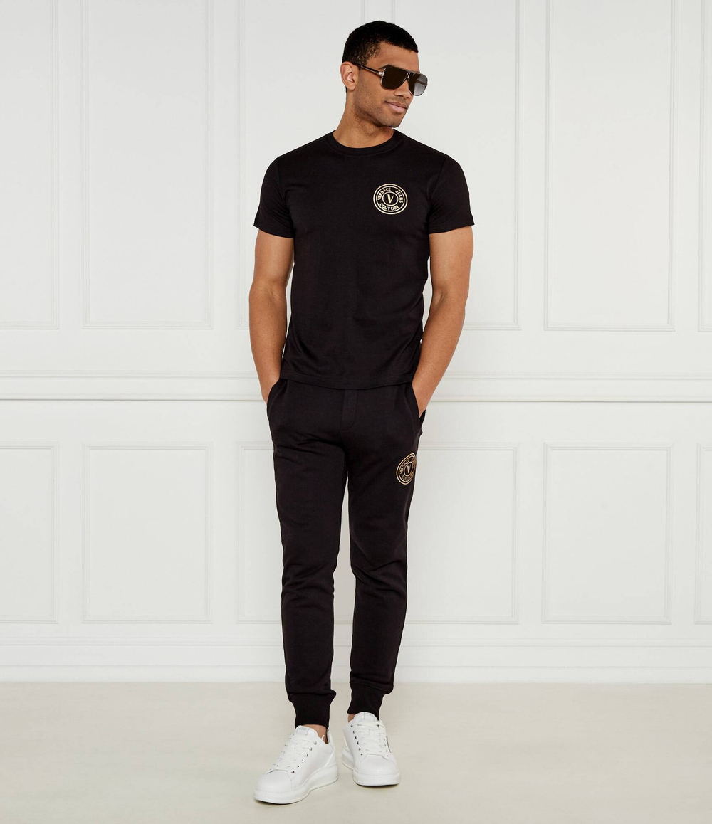 Футболка Versace Jeans Couture - черный(78GAHT00CJ00T)
