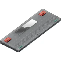 Беспроводная механическая клавиатура QMK Nuphy AIR96v2 Lunar Gray, RGB, Hot Swap, Red Switch (AIR96v2-LG-1)