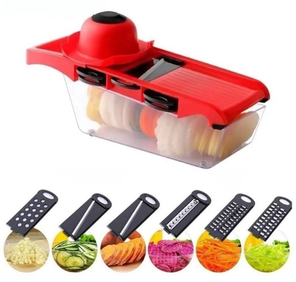 Терка красная 10 в 1 Mandoline
