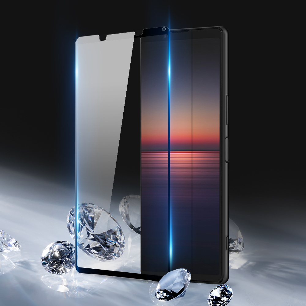 Защитное стекло из закаленного стекла для Sony Xperia 1 II (1-2), от Dux Ducis серия 10D Full Screen Glass
