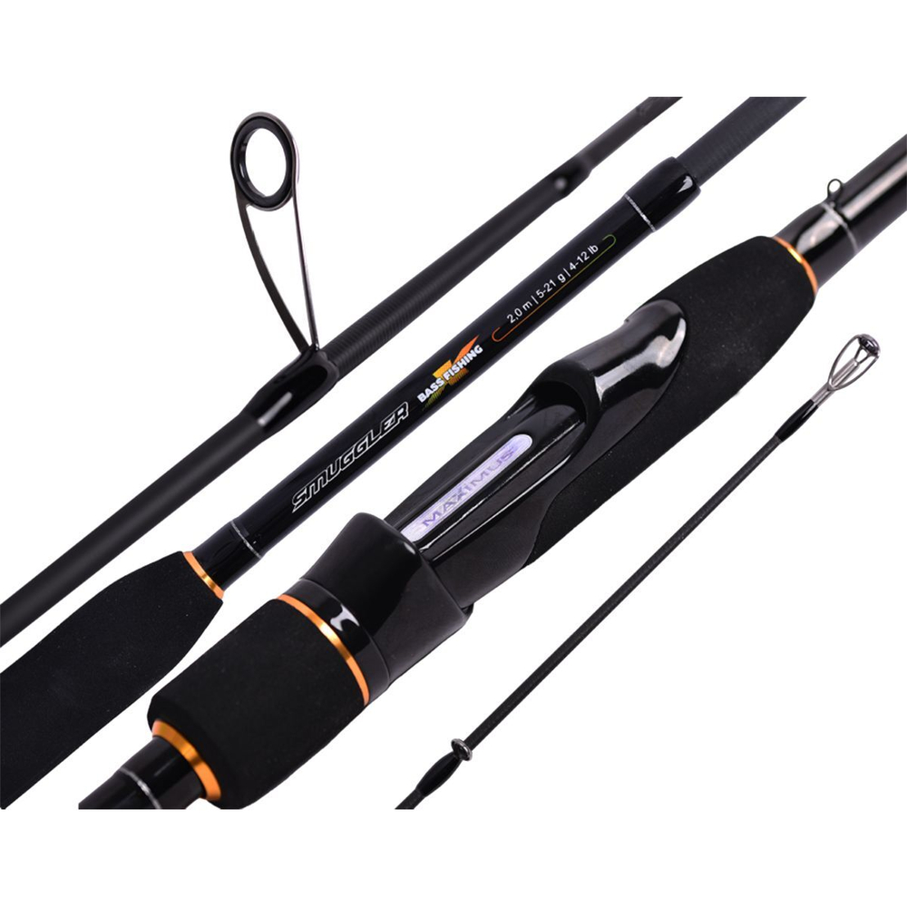 Спиннинг Maximus SMUGGLER-X Bass 214M 2,1m 7-30g 4pcs