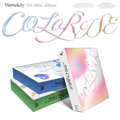 Альбом WEEEKLY - COLORISE 5th Mini Album 3 Version SET