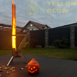 Уличный пеллетный камин-обогреватель Yellow Glow Фуэго