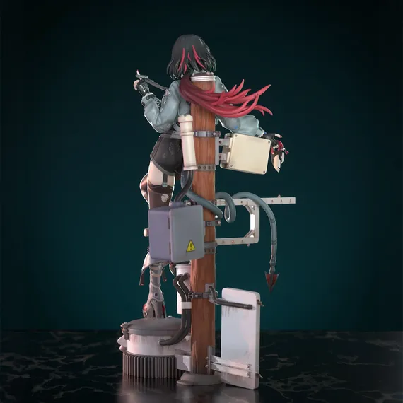 Jane Doe diorama - Zenless Zone Zero
