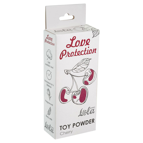 Пудра для игрушек с ароматом Вишни Lola Games Love Protection 15гр