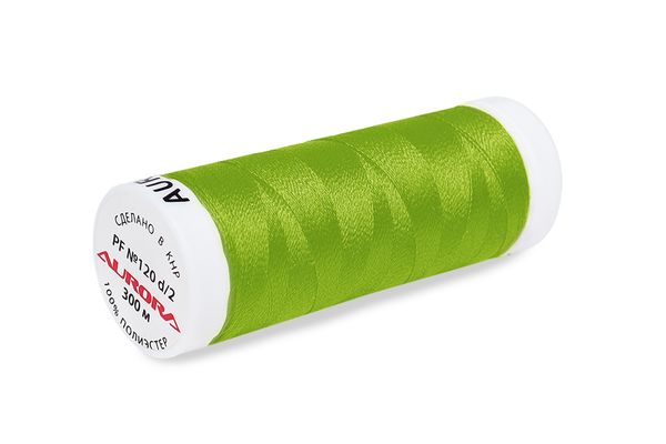 Нитки для креативных работ Aurora №120, 300 м, цв. PF275, 5 катушек