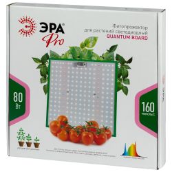 Квантум борд ЭРА FITO-80W-LED-QB Quantum board фитопрожектор полного спектра 80 Вт 3500К | Квантум борды (Quantum board)