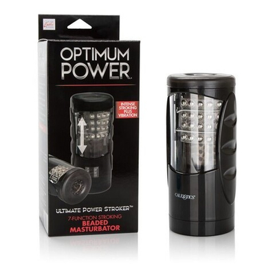 Автоматический мастурбатор с двигающимся элементом Optimum Power Ultimate Power Stroker (Цвет: черный с серебряным)