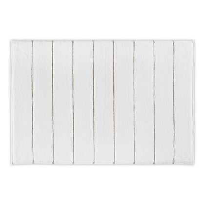 Коврик 60x95 Hamam Cozy white/vapour белый/дым