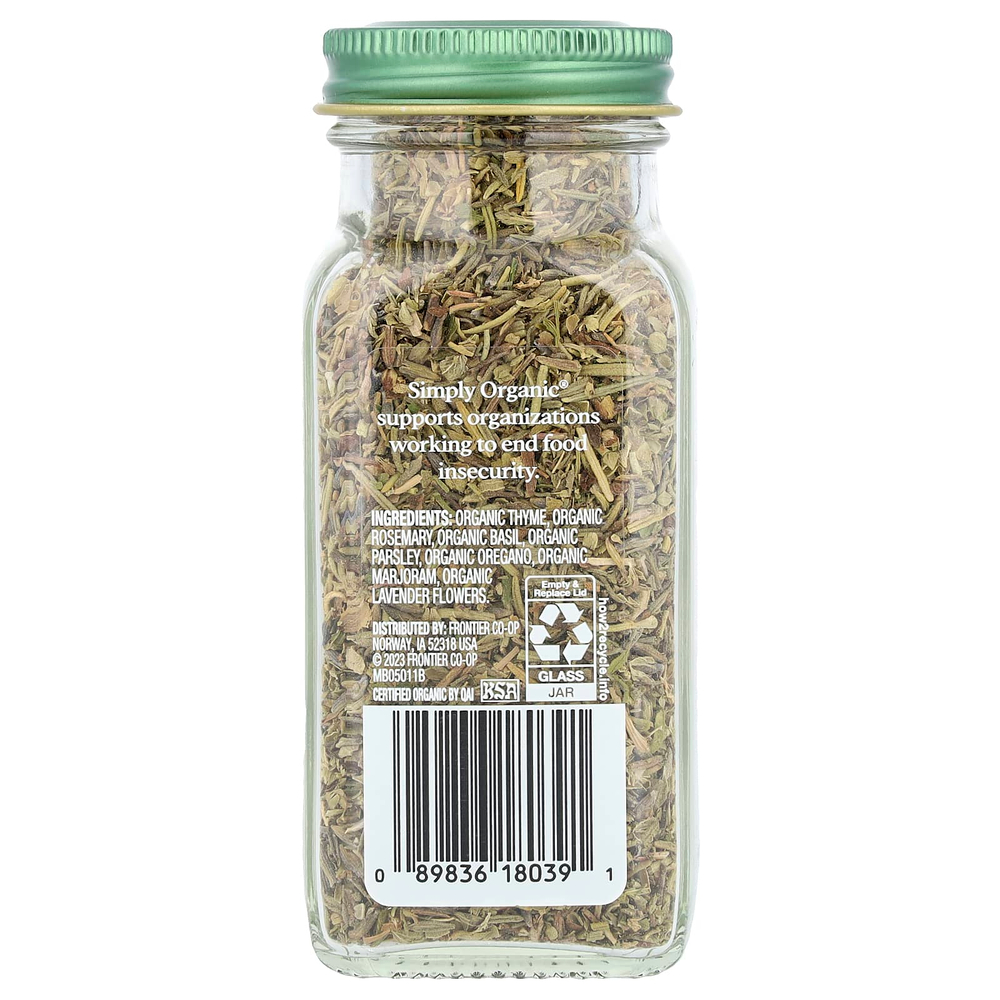 Simply Organic, Прованские травы, 28 г (1,00 унция)