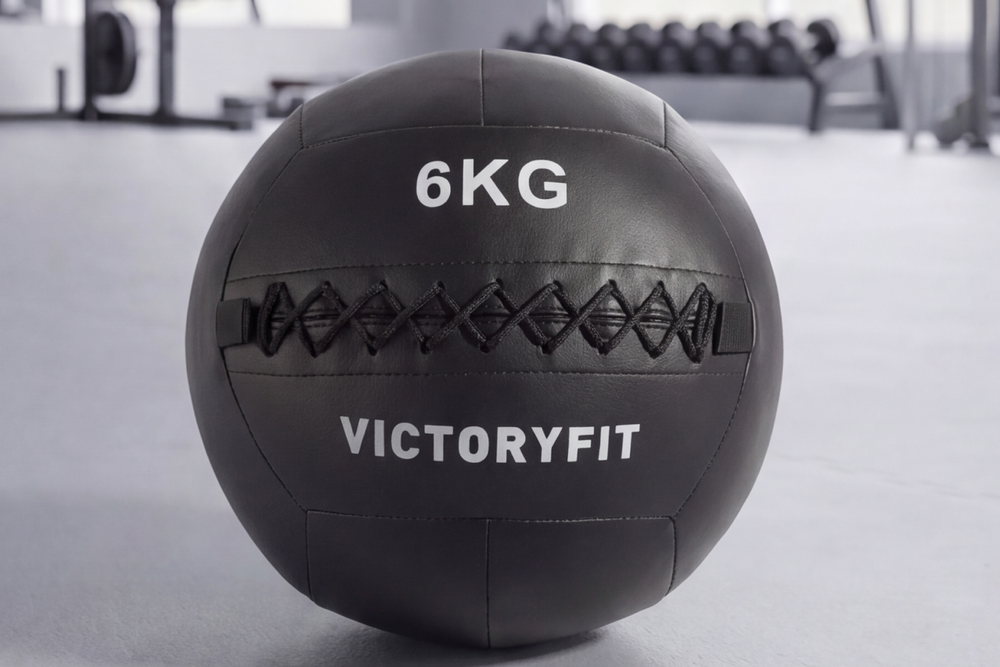 Мяч тренировочный (Wall Ball) 6 кг VictoryFit VF-WBA060