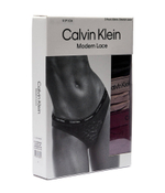 Кружевное трусики 3 пары Calvin Klein Underwear - разноцветная(000QD5069E)