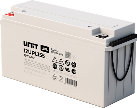 Аккумулятор UNIT 12UPL155 | 155 Ач | 12В AGM