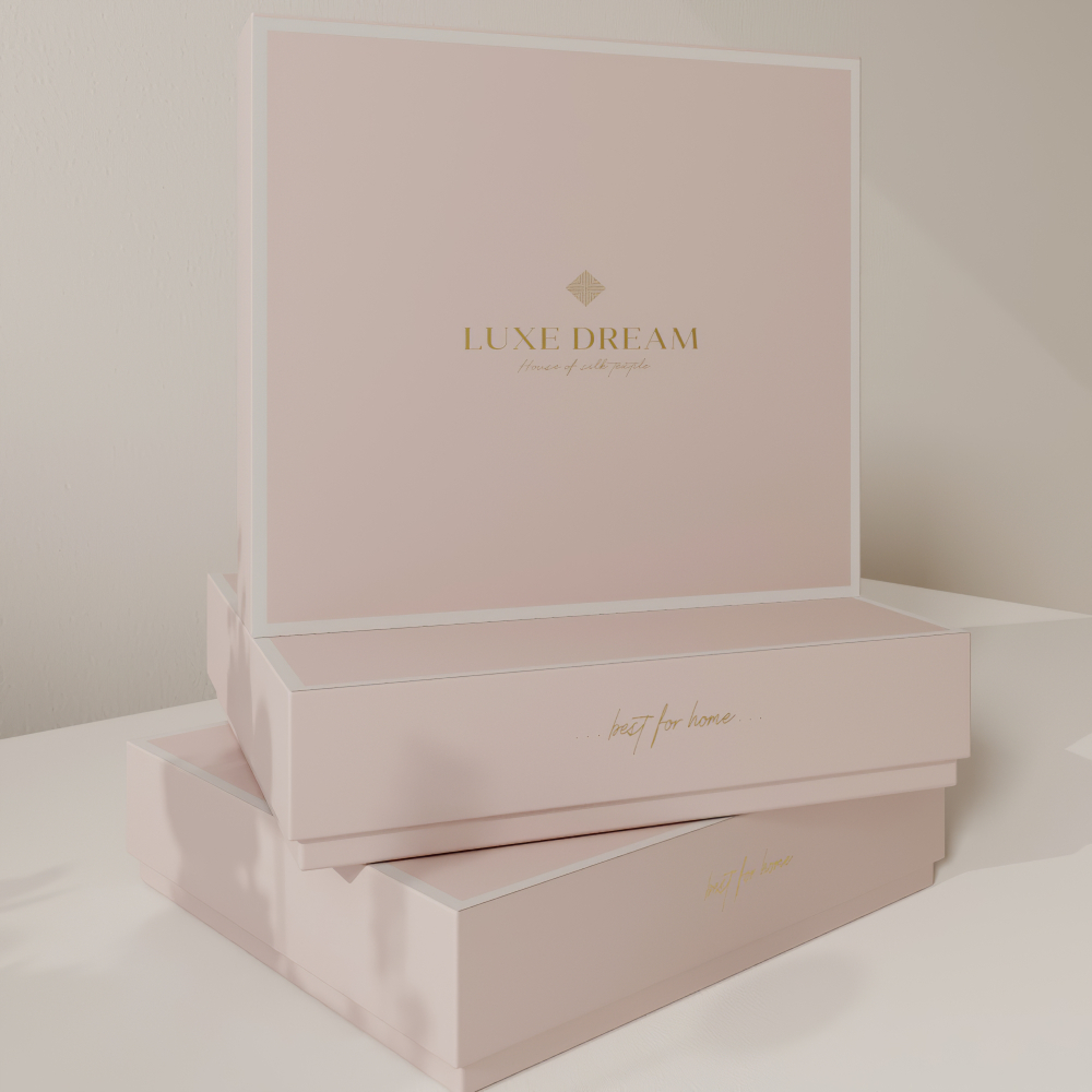 Постельное белье 2 спальное евро макси Luxe Dream бежевое