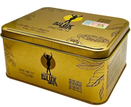 Lux Coffee Premium кофе для похудения с коллагеном и Л-карнитином