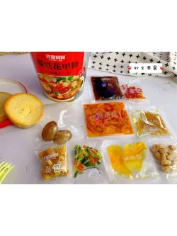 Лапша - суп быстрого приготовления с моллюсками( острая)