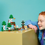 Конструктор Лего Майнкрафт Приключение в первую ночь 21593 | LEGO Minecraft First Night Adventure | 301 деталь | 8+