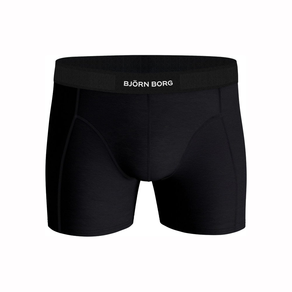 Björn Borg Premium Cotton Stretch Boxer Shorts 2 Pack Men - Black, Khaki