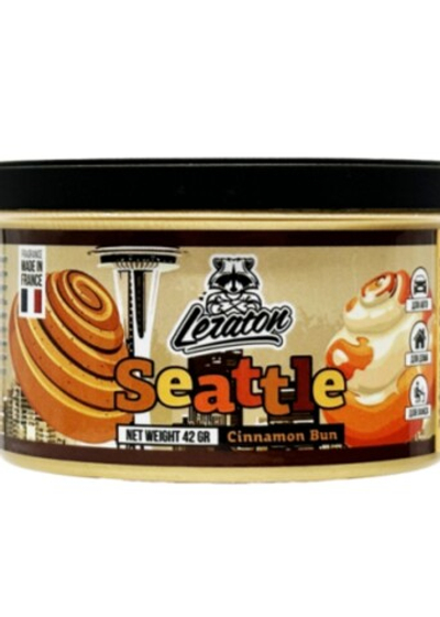 Leraton Ароматизатор для автомобиля в банке Seattle (Cinnamon Bun/Булочка с корицей)