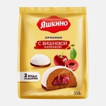 Пряники Яшкино с вишневой начинкой 350г