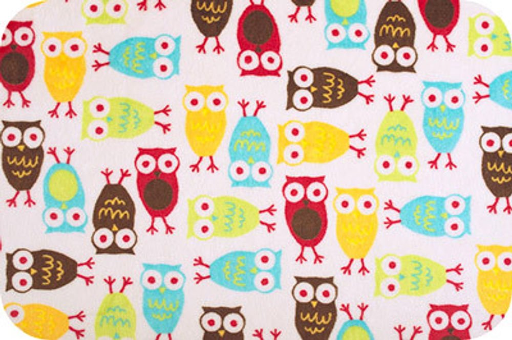 "PEPPY" Плюш 3RKC NIGHT OWLS, 48 x 48 см 440 г/кв.м, 100% полиэстер
