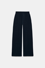 БРЮКИ ИЗ ИНТЕРЛОКА СО ШВАМИ — ZARA